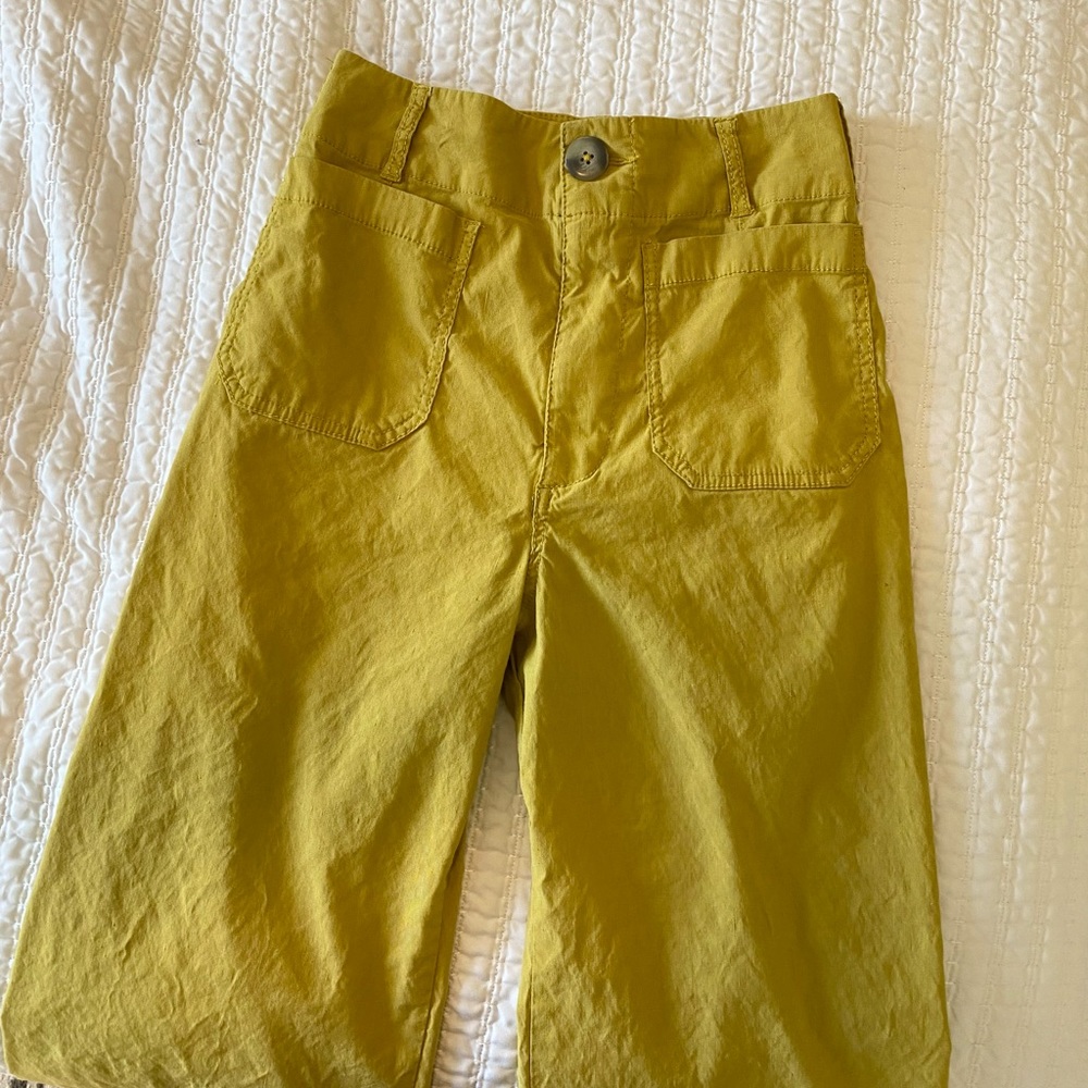 Maeve The Colette Cropped Wide-Leg Pants